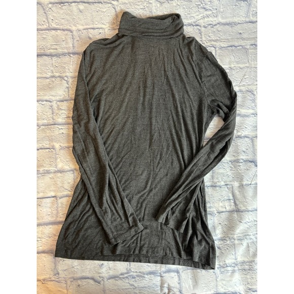Banana Republic Gray Turtleneck Size Medium - Picture 3 of 9